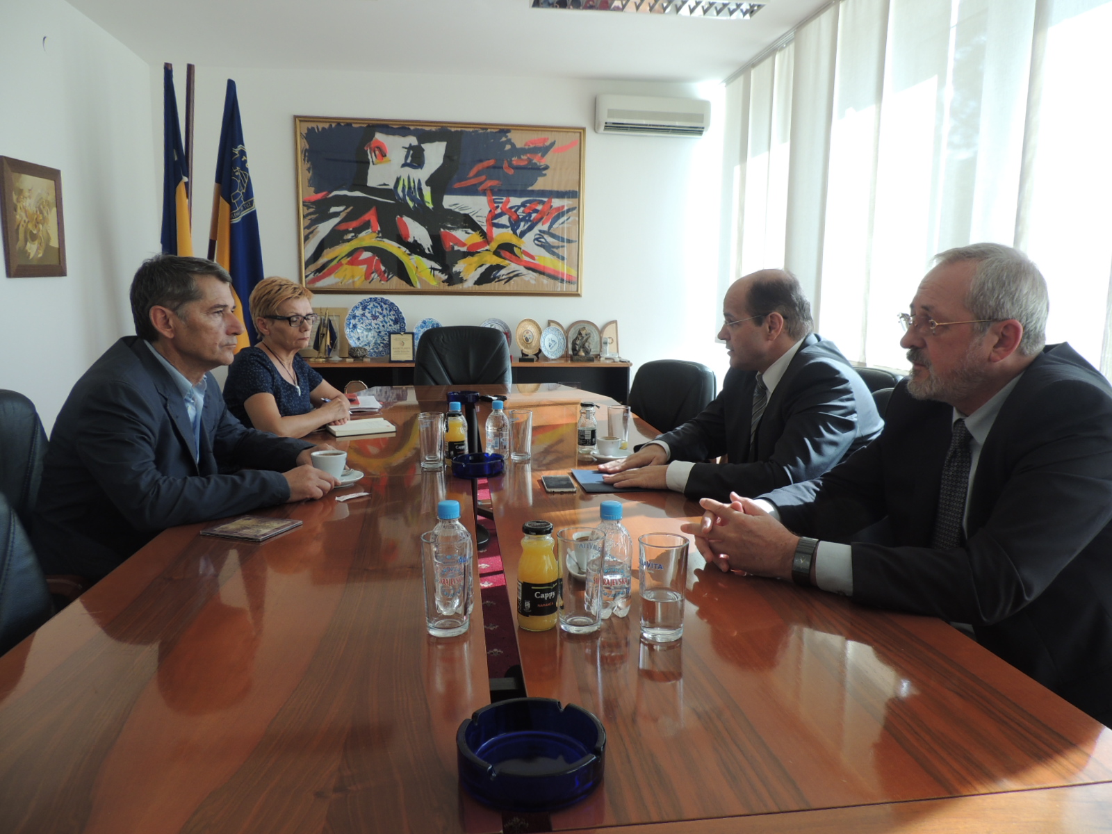 Gradonačelnik Imamović održao sastanak sa Ministrom civilnih poslova BiH Adilom Osmanovićem