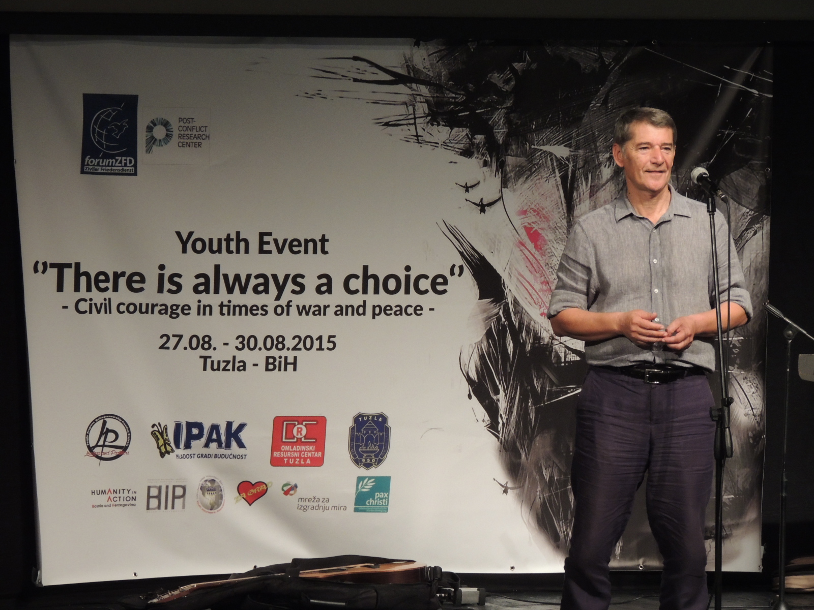 Gradonačelnik Imamović održao predavanje na konferenciji „There is always a choice“ – Civil courage in times of war and peace (Uvijek postoji izbor – Civilna hrabrost u vremenu rata i mira)