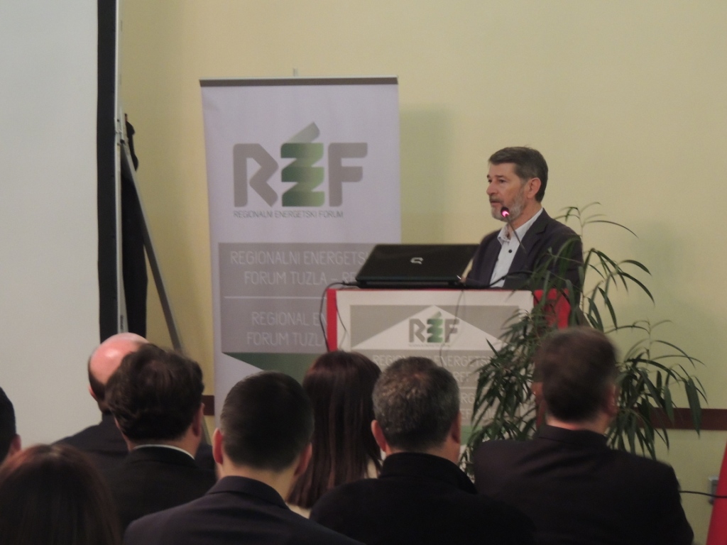 Gradonačelnik Tuzle na otvaranju Regionalnog energetskog foruma „REF 2016“ koji se održava u Tuzli