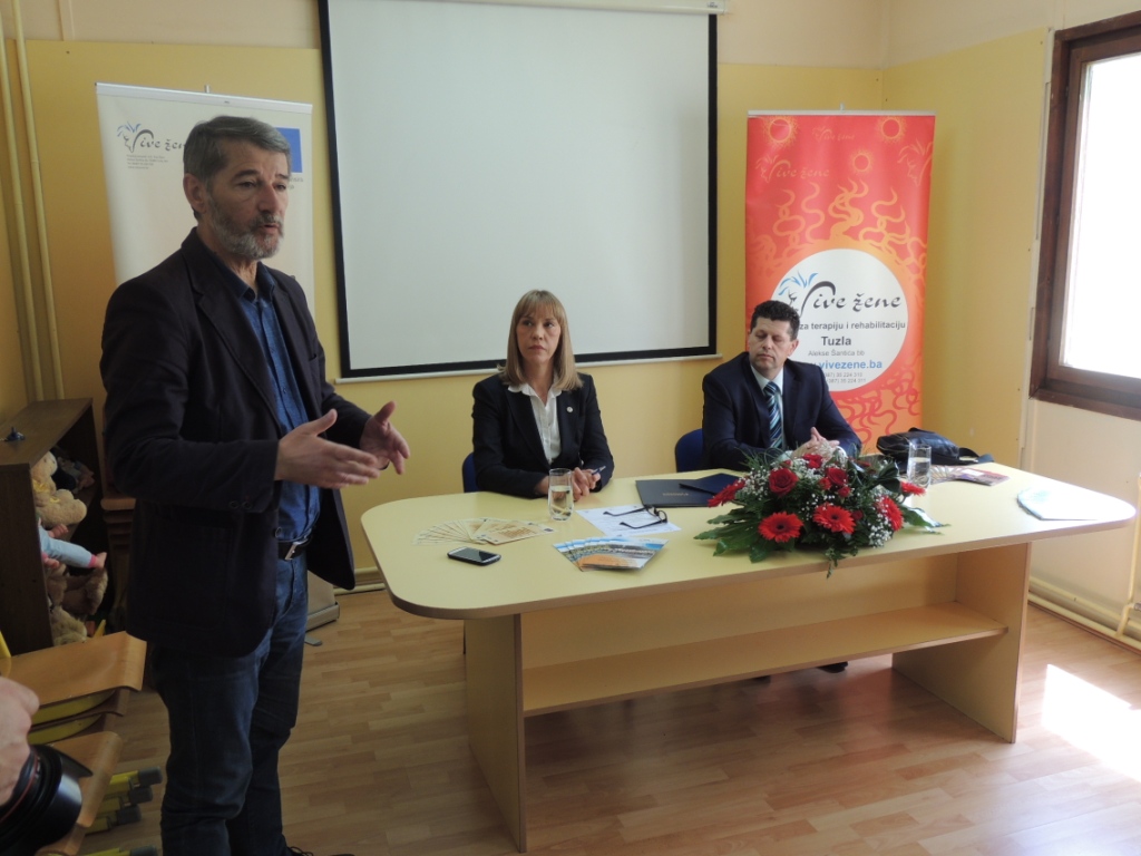 Grad Tuzla podržao Sporazum o saradnji između Sudske policije Federacije Bosne i Hercegovine i Vive Žene – Centar za terapiju i rehabilitaciju Tuzla