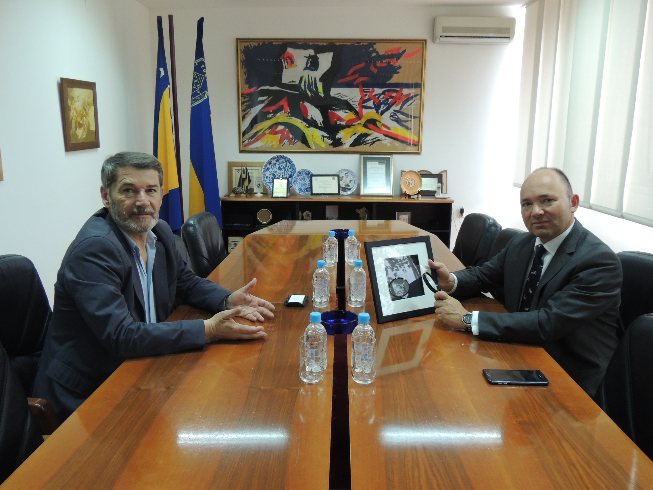 Gradonačelnik Tuzle susreo se sa Nj.E. ambasadorom Republike Austrije u BiH