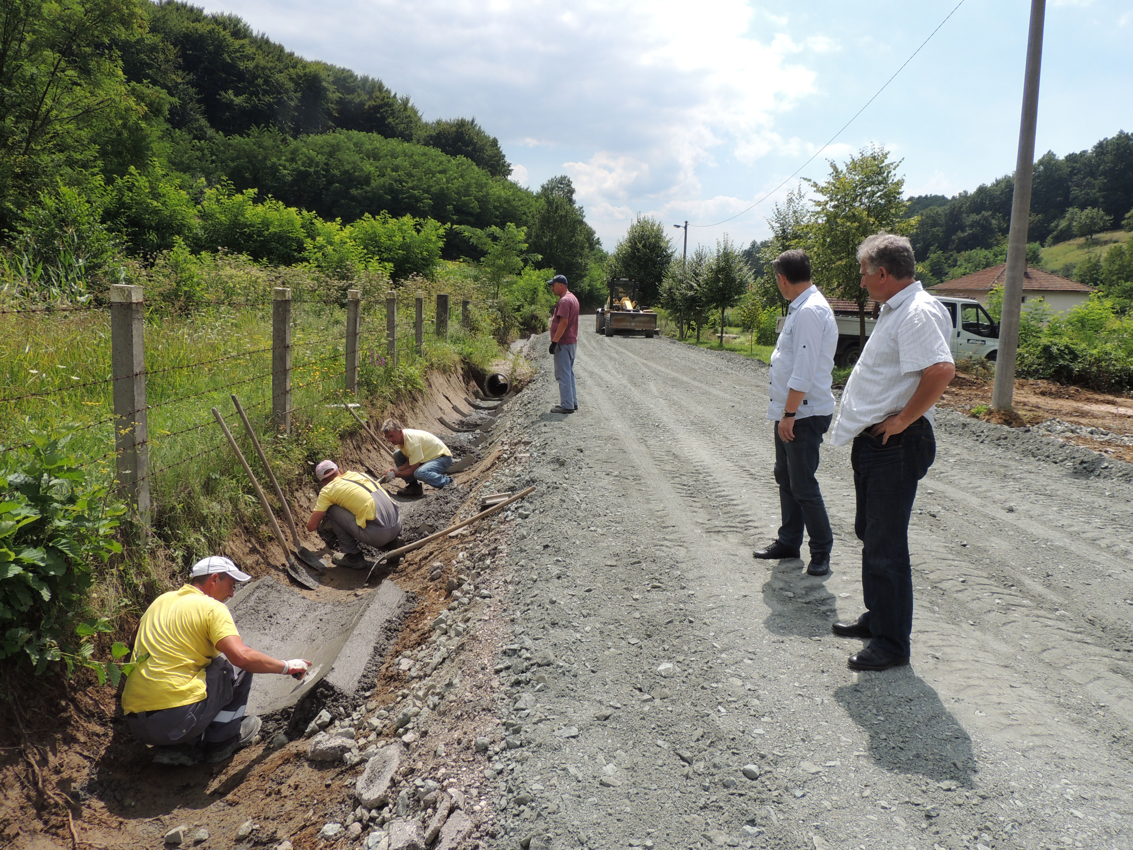 U toku radovi na rekonstrukciji ceste Mramor-Stari Mramor