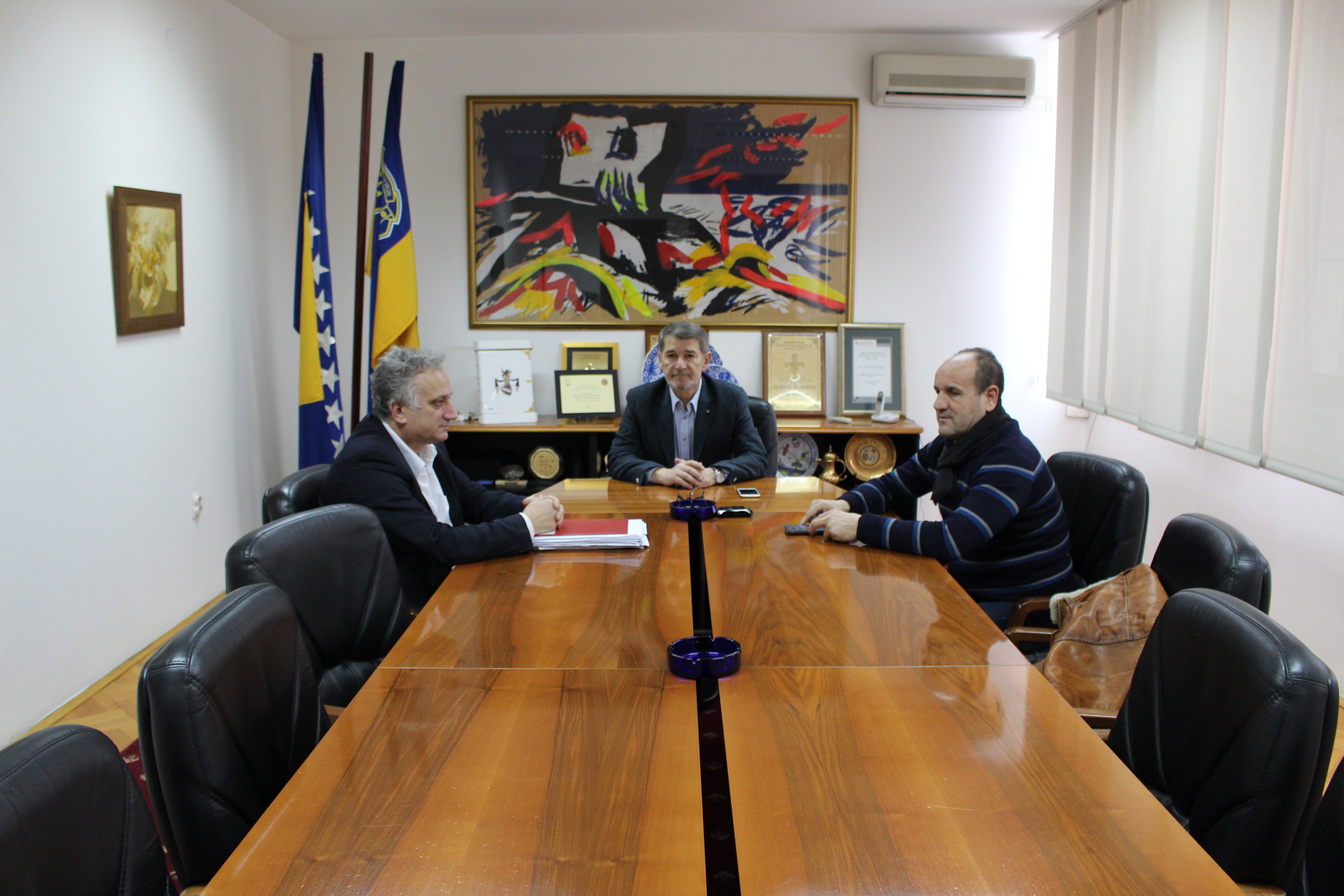 Gradonačelnik Tuzle razgovarao sa predstavnicima Uprave FK Sloboda