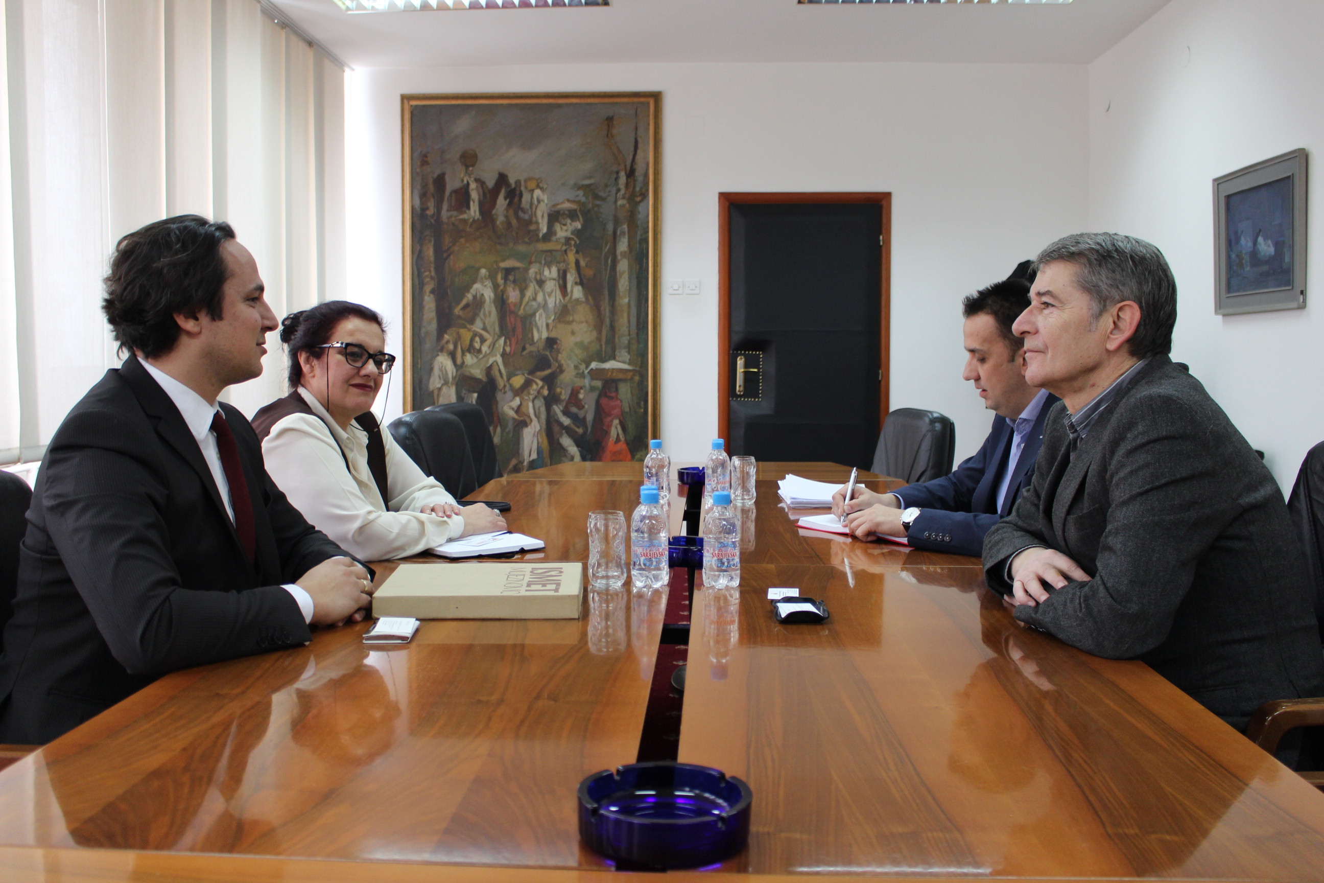 Gradonačelnik se sastao sa Otpravnikom poslova Ambasade Republike Makedonije u BiH
