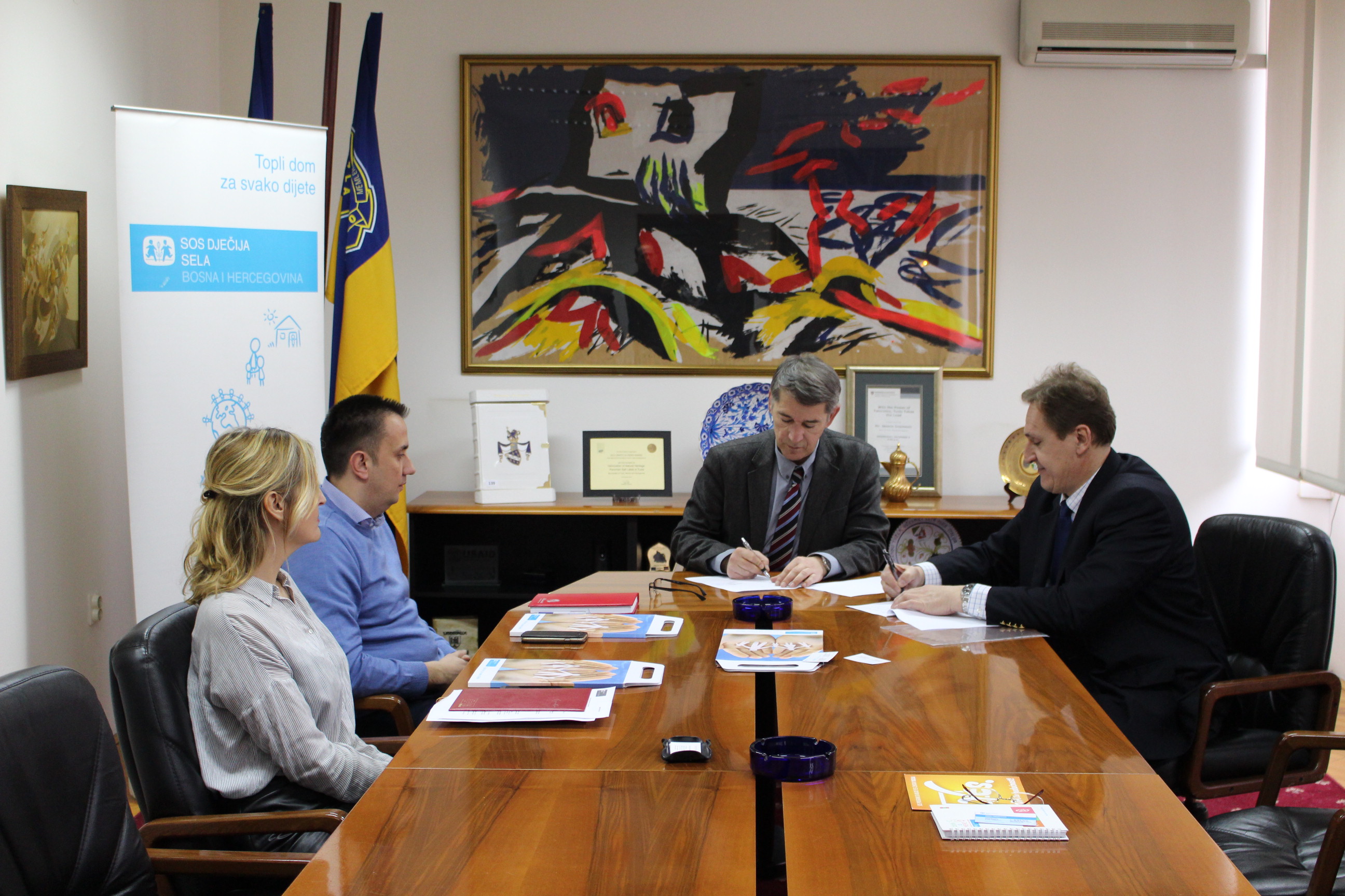 Gradonačelnik potpisao protokol o saradnji Grada Tuzla i SOS Dječija sela Bosna i Hercegovina