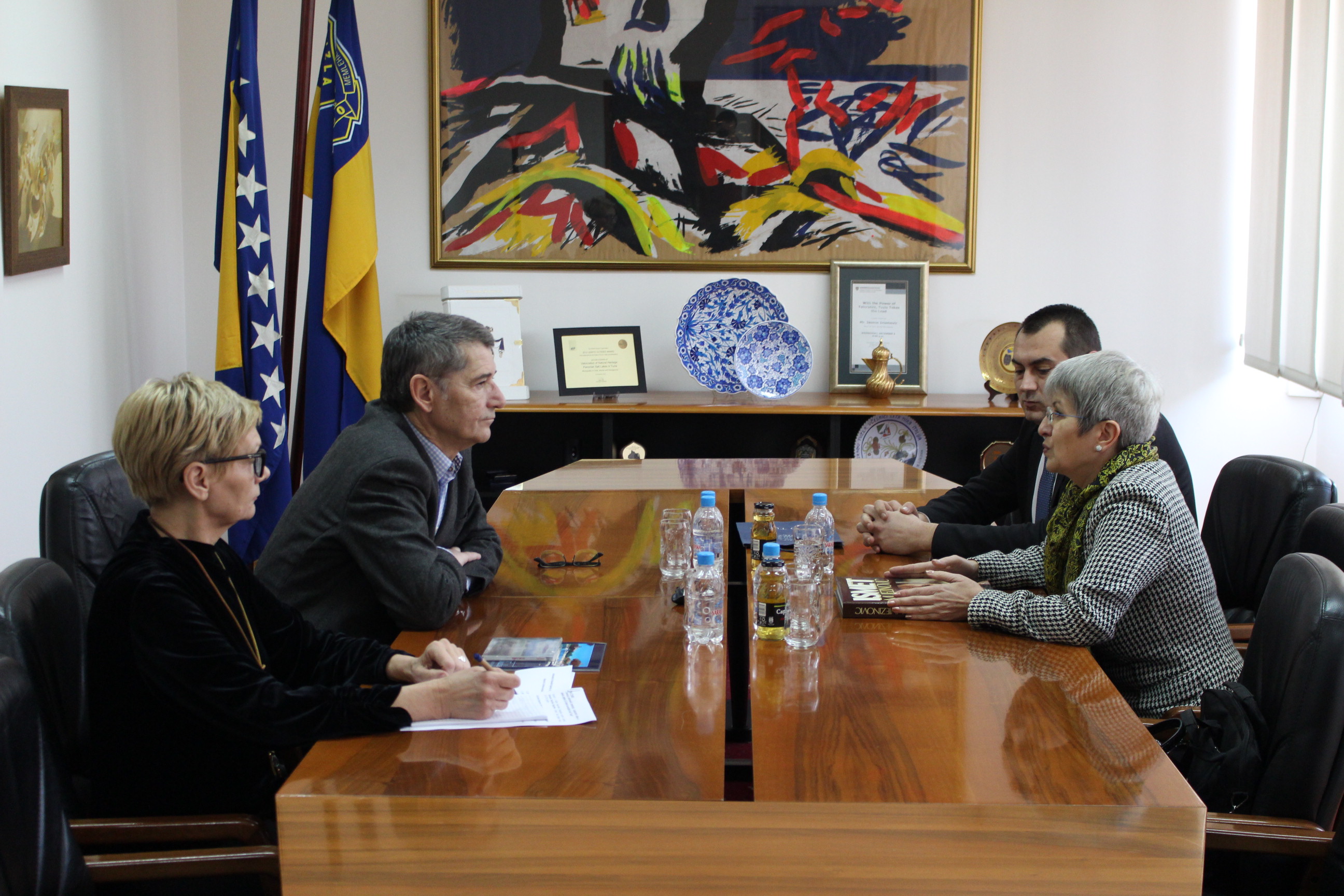 Gradonačelnik se susreo sa ambasadoricom Republike Bugarske u Bosni i Hercegovini