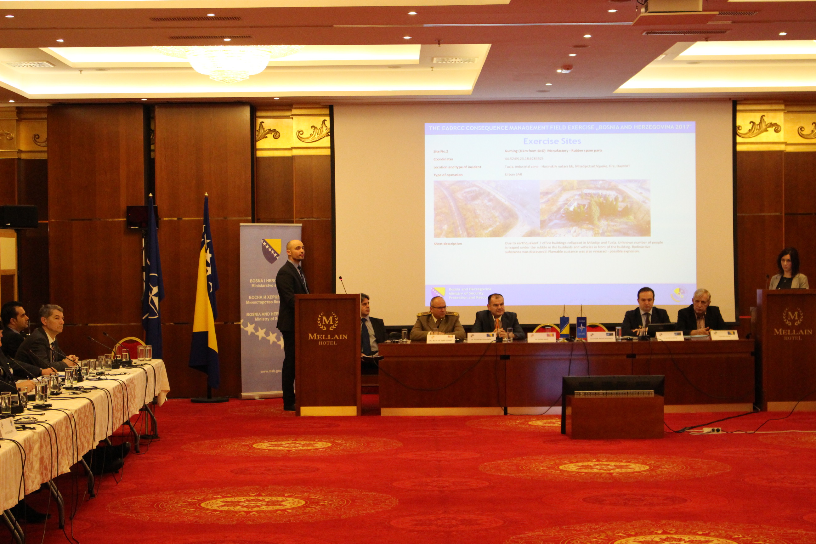 Gradonačelnik Tuzle prisustvovao Planskoj konferenciji za izvođenje NATO EADARCC vježbe