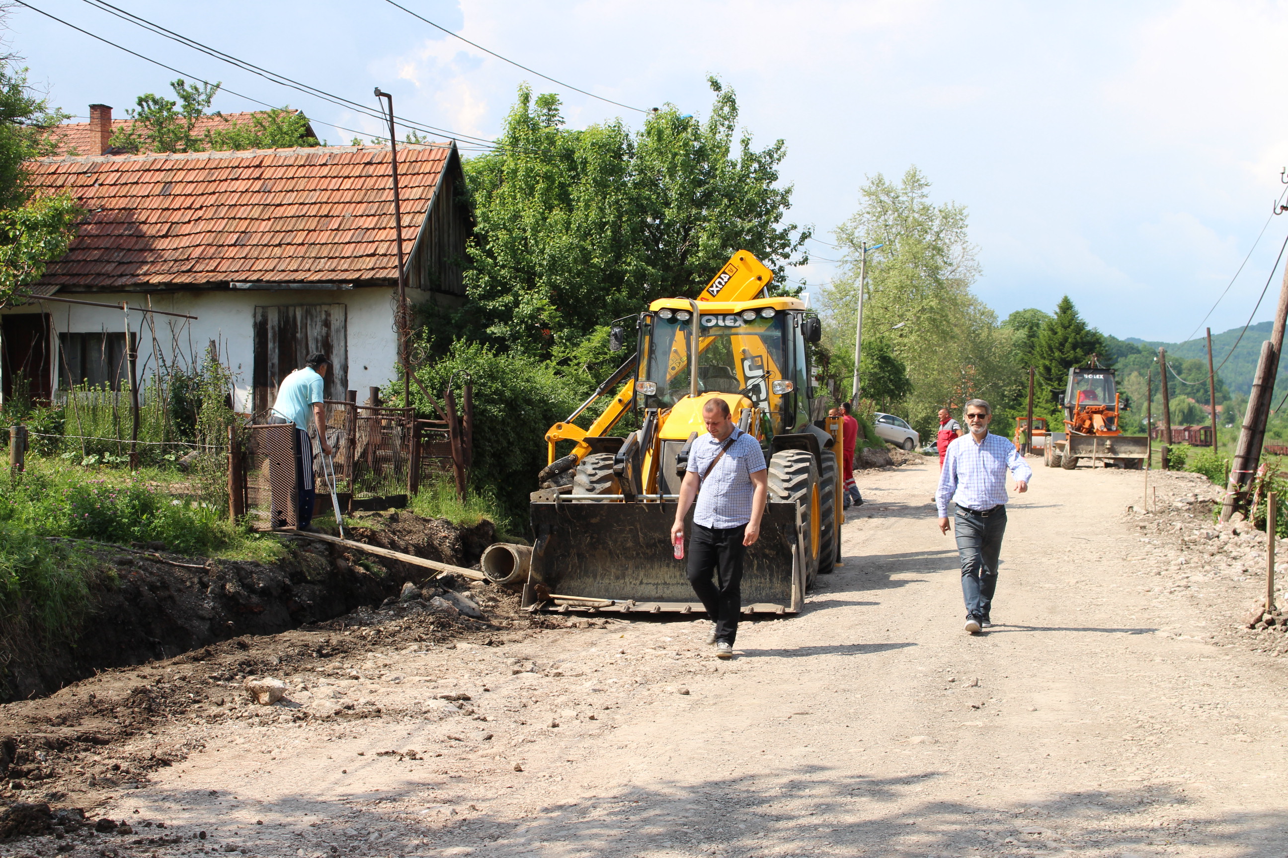 Gradonačelnik Tuzle obišao lokacije gdje su u toku radovi na sanaciji lokalne infrastrukture