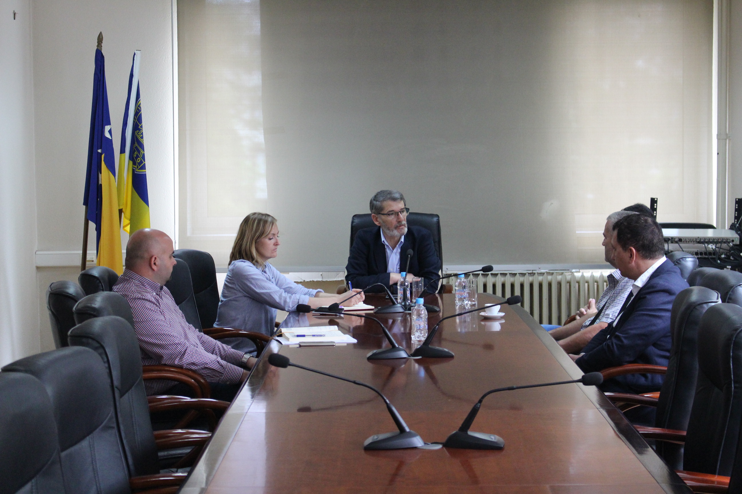 Prijem za predstavnike Omladinskog ženskog rukometnog kluba Jedinstvo AtlasRelax Tuzla