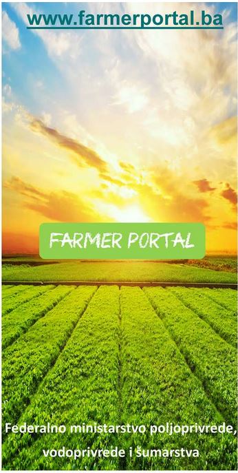 Federalno ministarstvo poljoprivrede, vodoprivrede i šumarstva pokrenulo Farmer portal