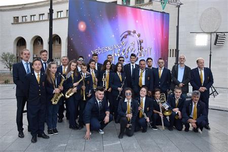 Koncert Gradskog orkestra Stolac na Trgu slobode