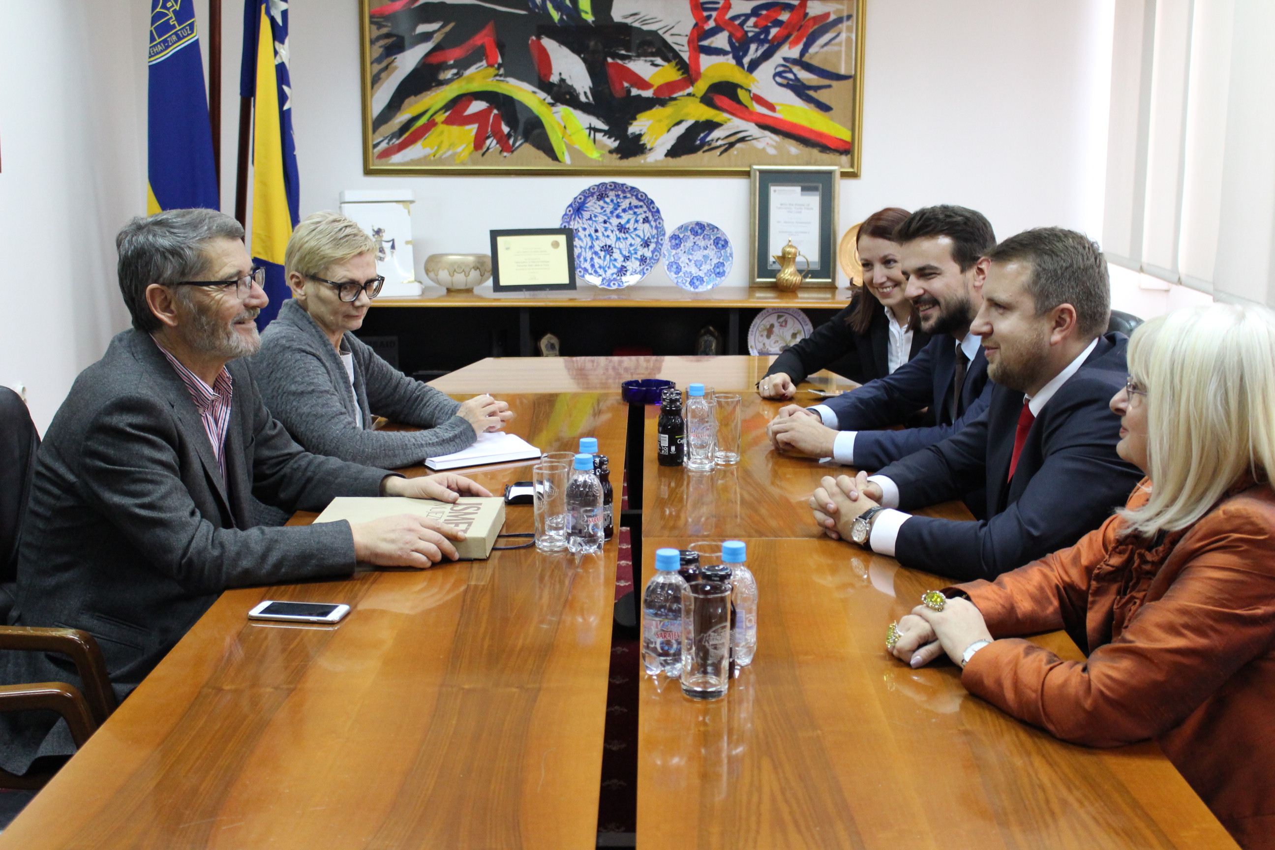 Upriličen susret gradonačelnika Tuzle i Sarajeva