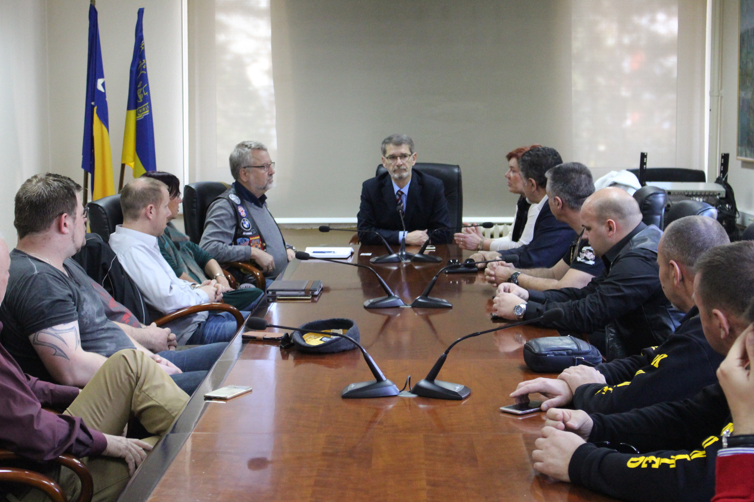 Gradonačelnik Tuzle primio predstavnike Međunarodnog udruženja vozača motocikala Eurobiker