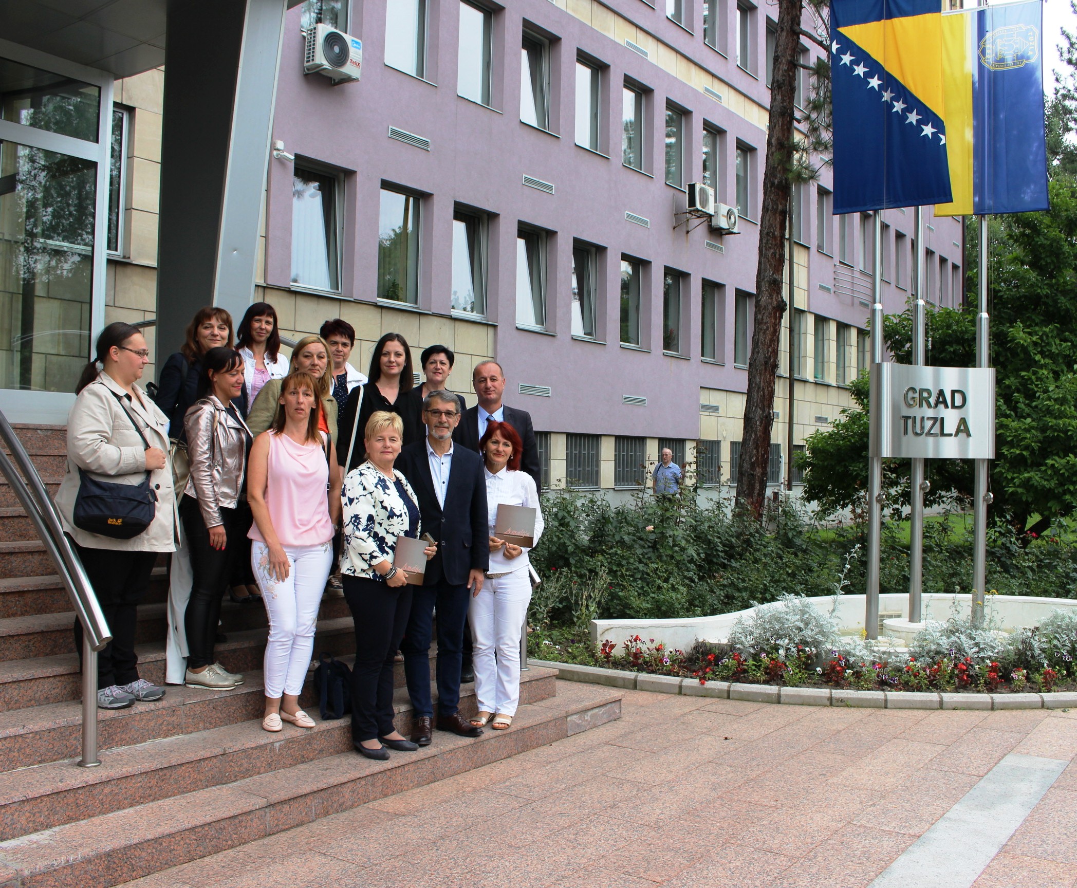 (video-foto) Delegacija Općine Črnomelj u posjeti Gradu Tuzla