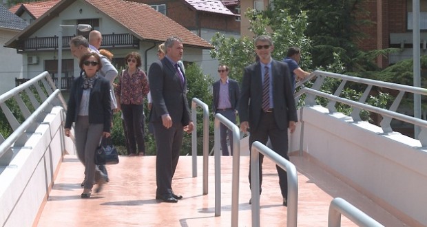 (Video) Svečano otvoren pješački most Stupine – Zlokovac