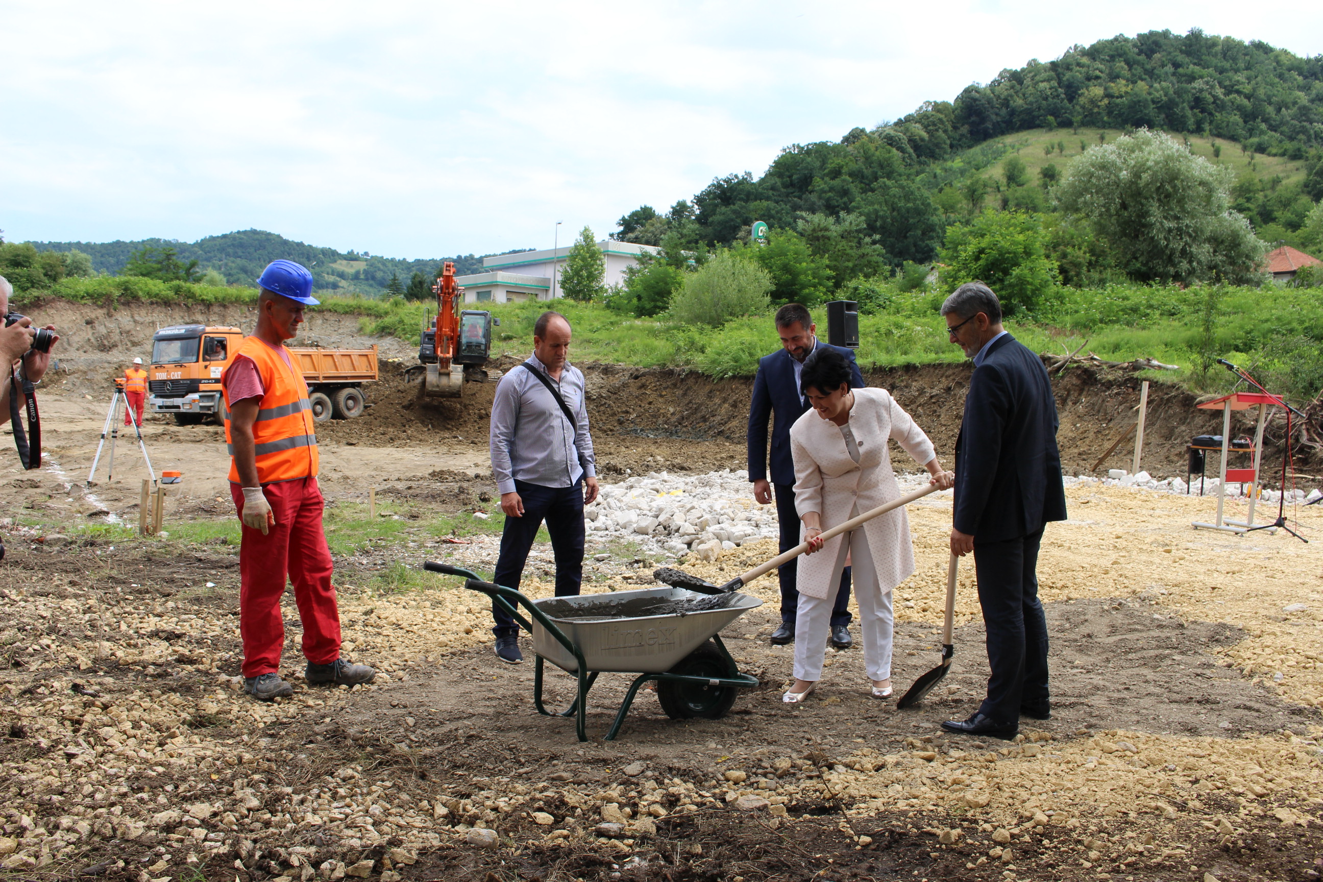 (video-foto) Početak izgradnje zgrade namijenjene za smještaj korisnika kolektivnog centra