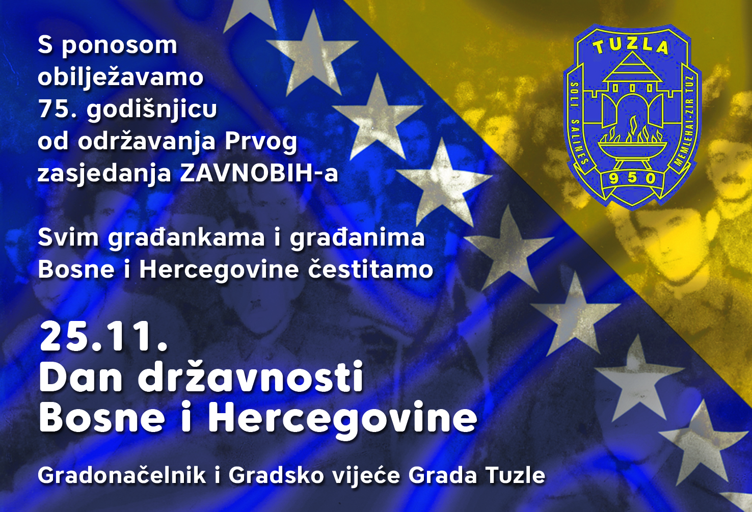 Čestitka povodom Dana državnosti BiH