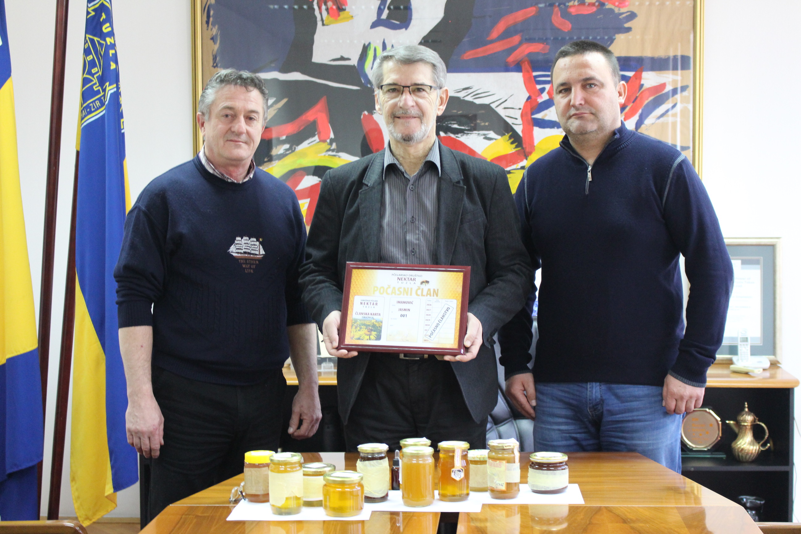 Gradonačelnik razgovarao sa organizatorima Međunarodnog sajma pčelarstva i pčelinjih proizvoda “Medena Tuzla”