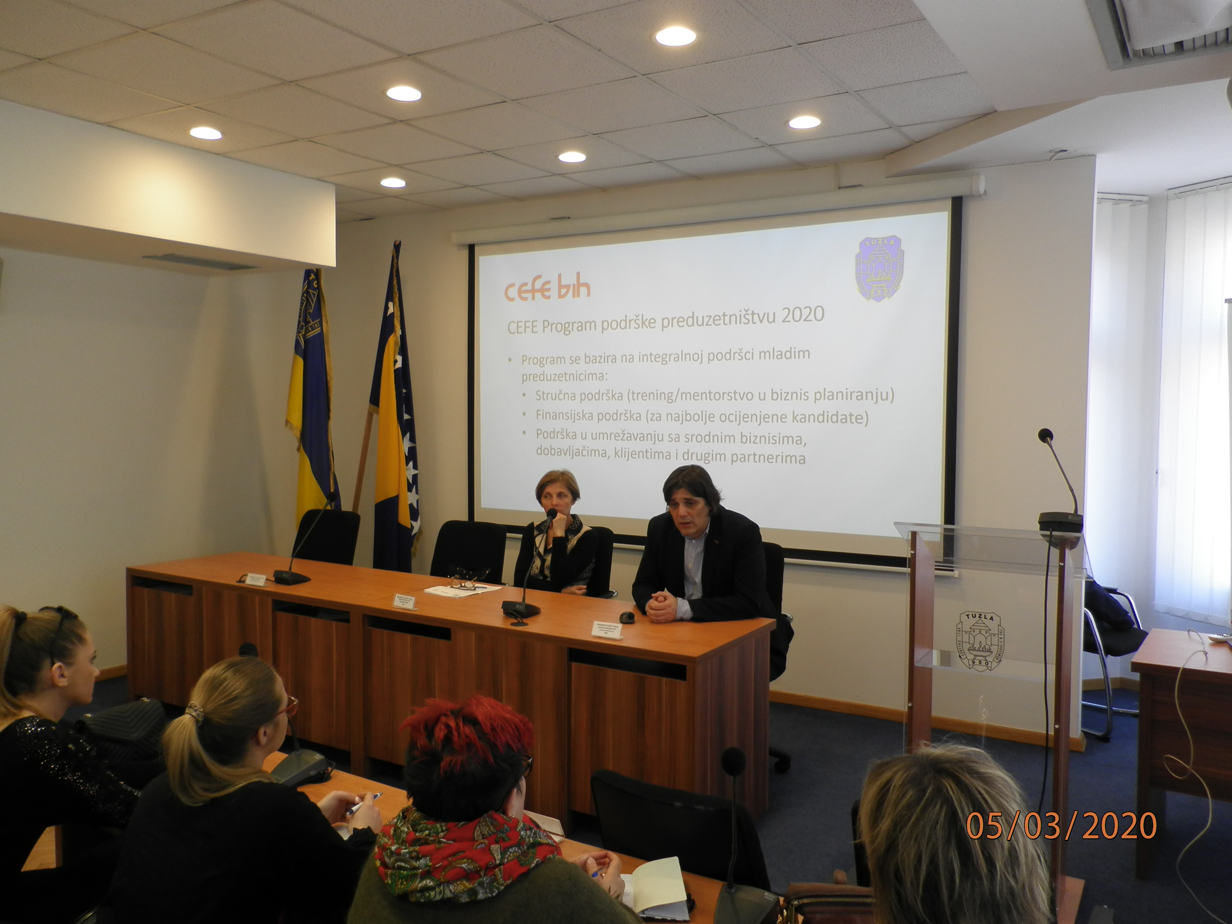 Održana prezentacija  Javnog poziva za učešće u CEFE Programu podrške poduzetništvu