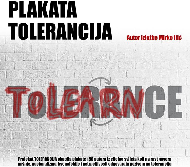 U Tuzli postavljena izložba plakata „Tolerancija“, autora Mirka Ilića