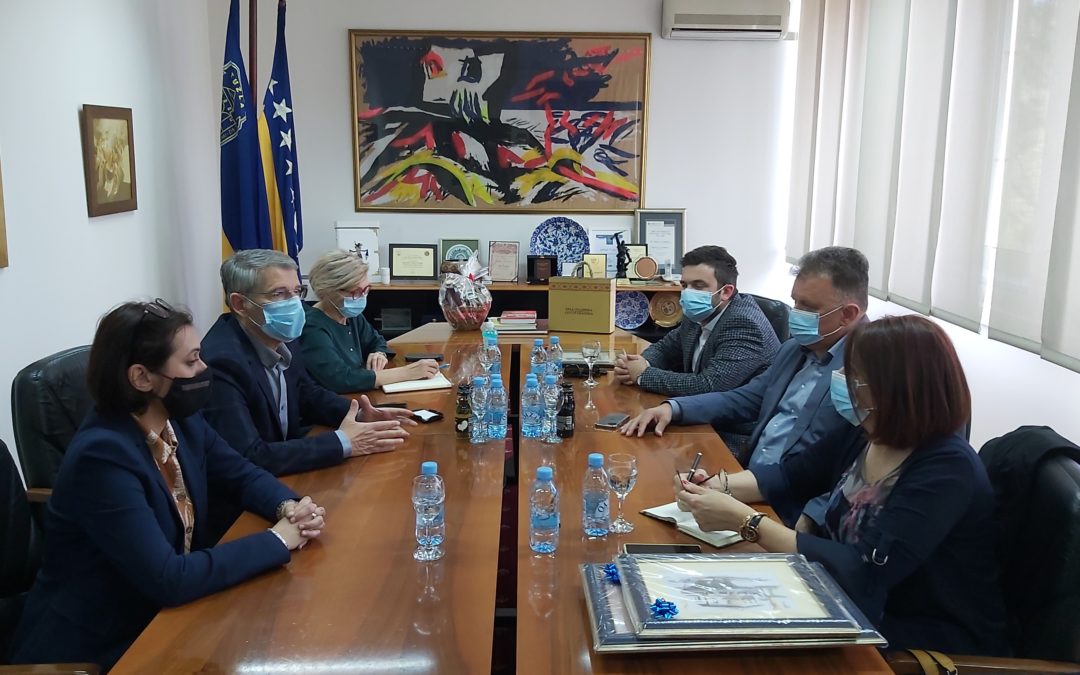 Gradonačelnik Tuzle primio u posjetu gradonačelnika Gradiške