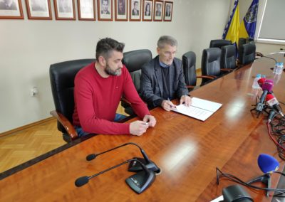 Gradonačelnik imamović i Emir Suljagić