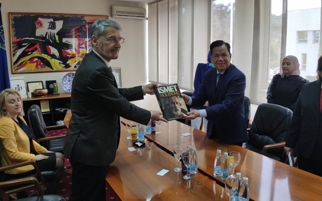 Posjeta ambasadora Indonezije gradonačelniku Tuzle