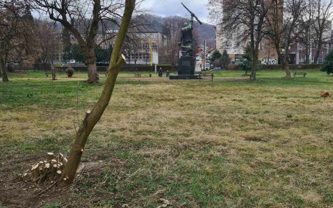 Pripremni radovi za proljetnu sezonu: Orezivanje stabala, uređenje parkovskih površina,  održavanje higijene grada