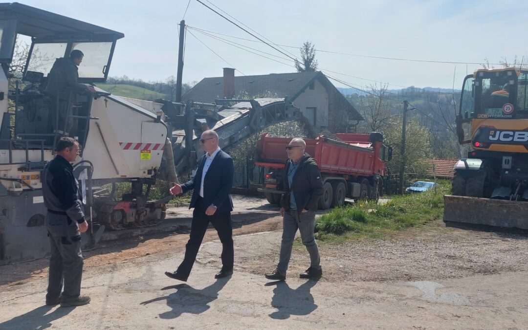 U toku radovi na sanaciji dijela ulice Kozlovačke čete u MZ Centar