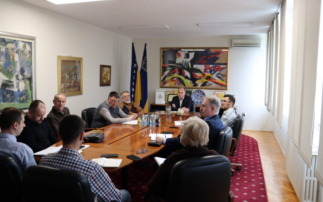 U Gradskoj upravi održan sastanak sa predstavnicima Elektroprivrede BiH – Elektrodistribucije Tuzla