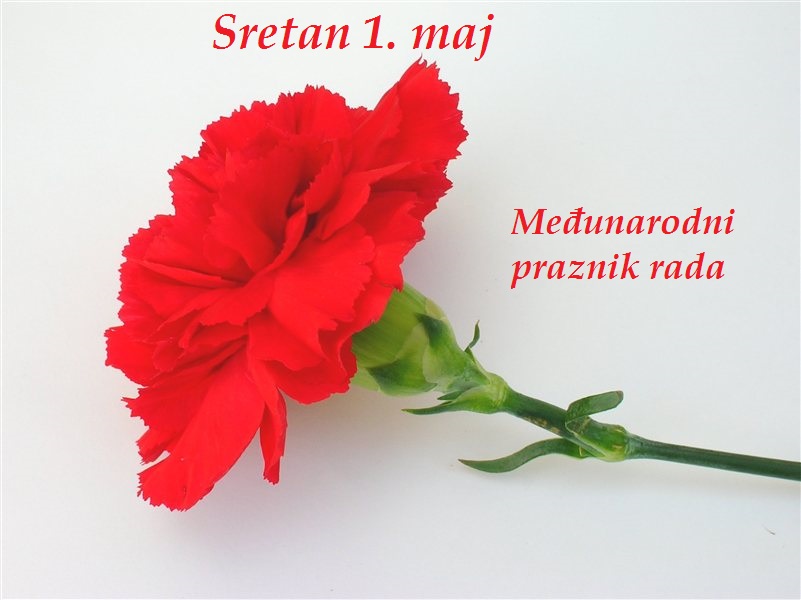 Čestitka u povodu 1. maja Međunarodnog praznika rada