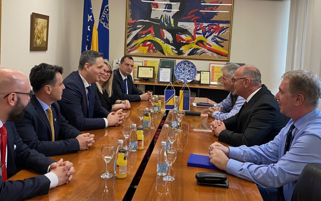 Član Predsjedništva Bosne i Hercegovine, dr. Denis Bećirović, susreo se sa gradonačelnikom Tuzle