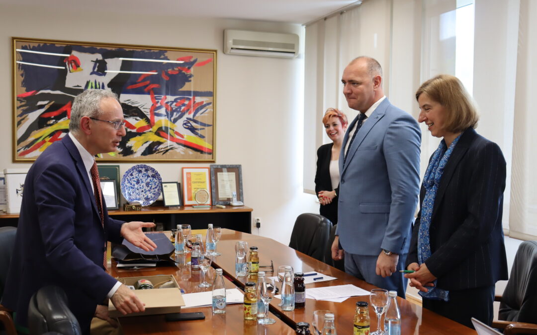Ambasador Italije, NJ.E. Marco di Ruzza, sastao se sa gradonačelnikom Tuzle, dr.sc. Zijadom Lugavićem