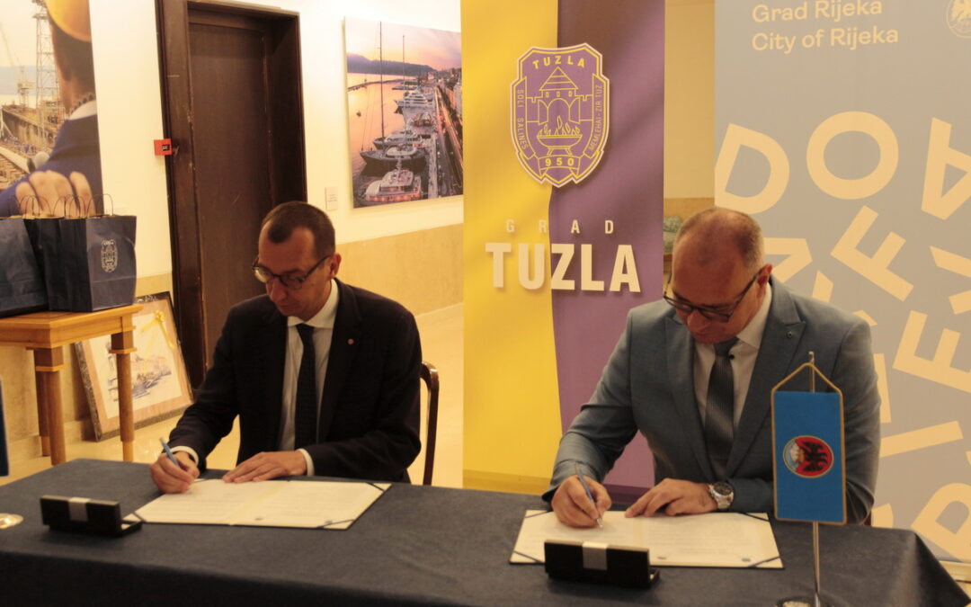 Potpisan sporazum o prijateljstvu i saradnji Grada Tuzle i Grada Rijeke