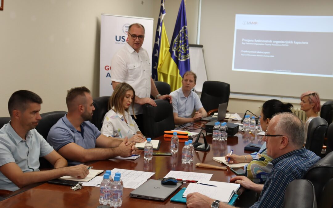 U Gradskoj upravi Tuzla održana dvodnevna radionica “Procjena funkcionalnih kapaciteta” u okviru USAID Projekta pomoći lokalnoj upravi