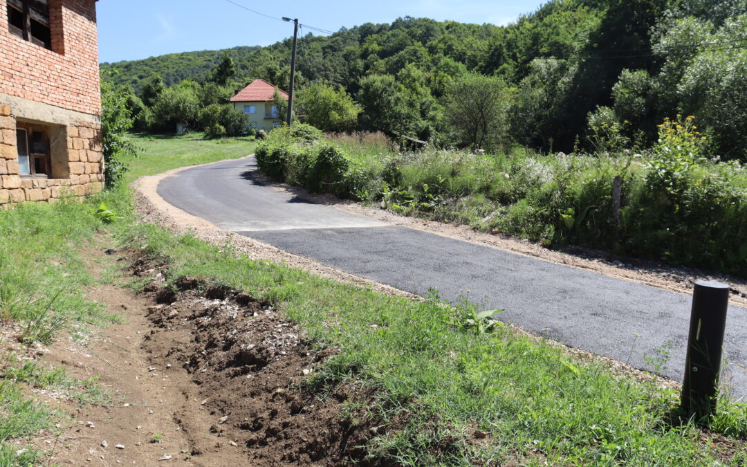 U naselju Piljići, MZ Breške, okončani radovi na sanaciji lokalnog puta
