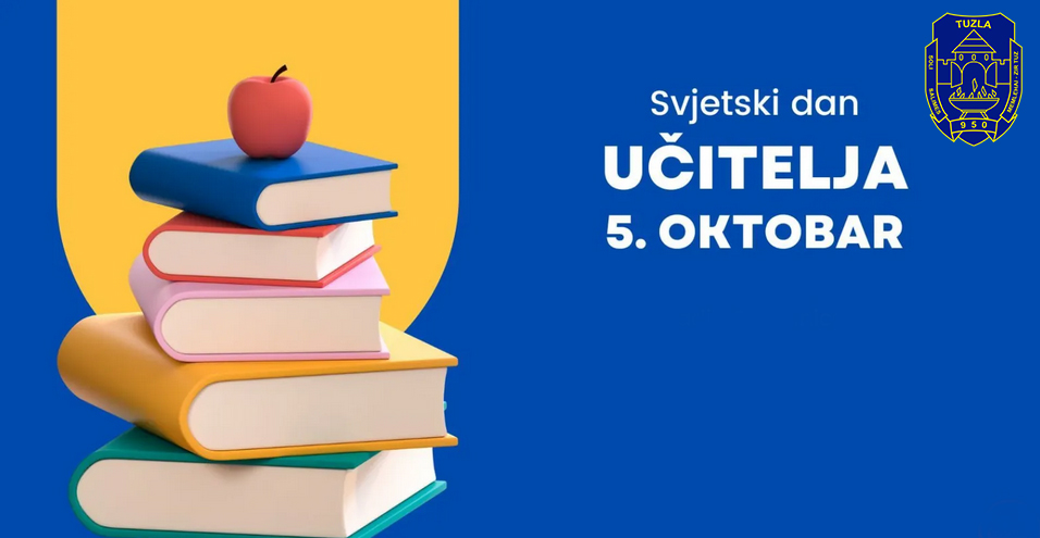 Čestitka gradonačelnika i predsjedavajuće Gradskog vijeća Tuzle – Svjetski dan učitelja, 5. oktobar