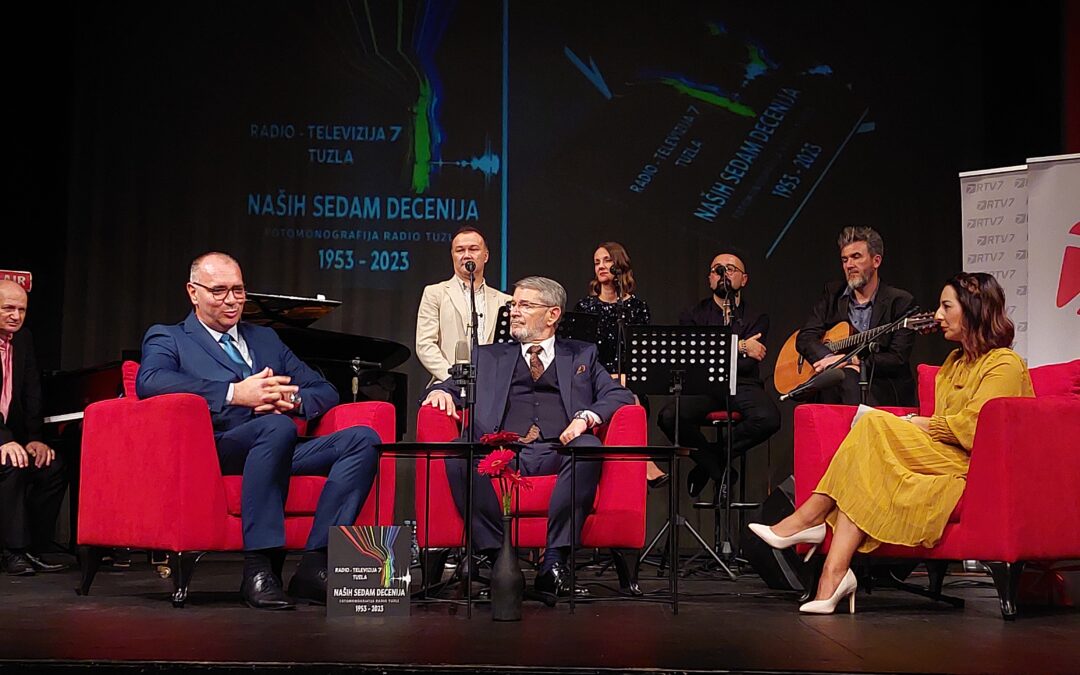 Gradonačelnik Lugavić iskazao zahvalnost uposlenicima RTV 7 u povodu značajnih jubileja