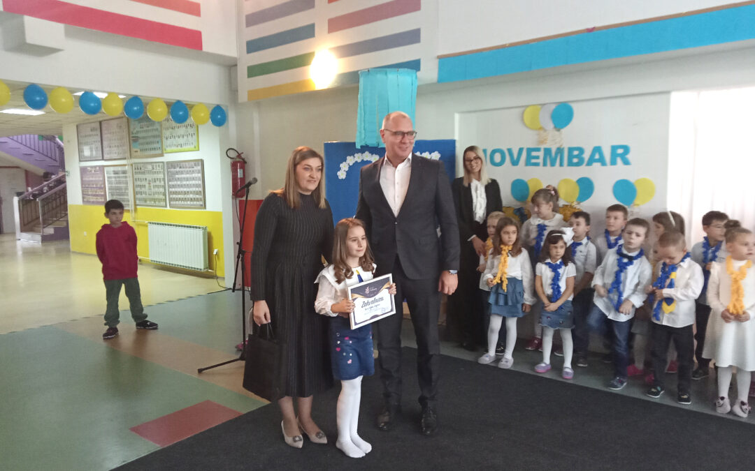 Gradonačelnik Lugavić se družio sa mališanima iz Predškolske ustanove “Aladin”