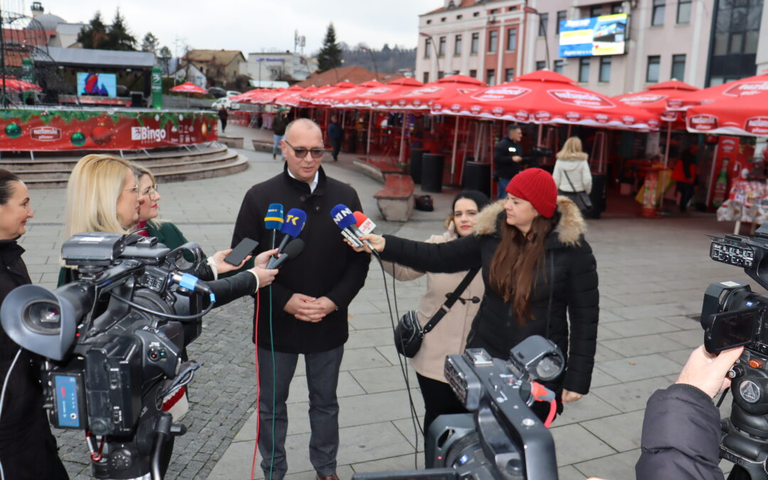 Gradonačelnik Lugavić pozvao građane i posjetitelje na spektakularnu “Zimu u Tuzli”