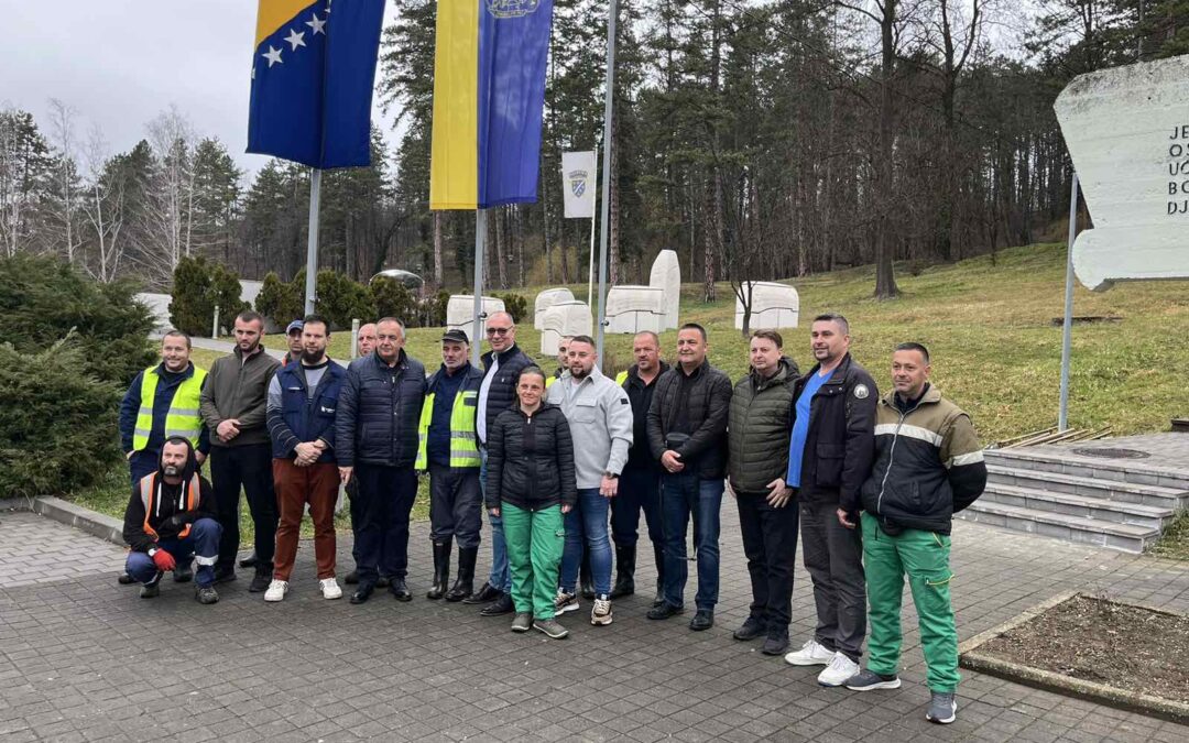 Pripreme za obilježavanje Dana nezavisnosti: Gradonačelnik Lugavić sa saradnicima obišao kompleks Slana Banja