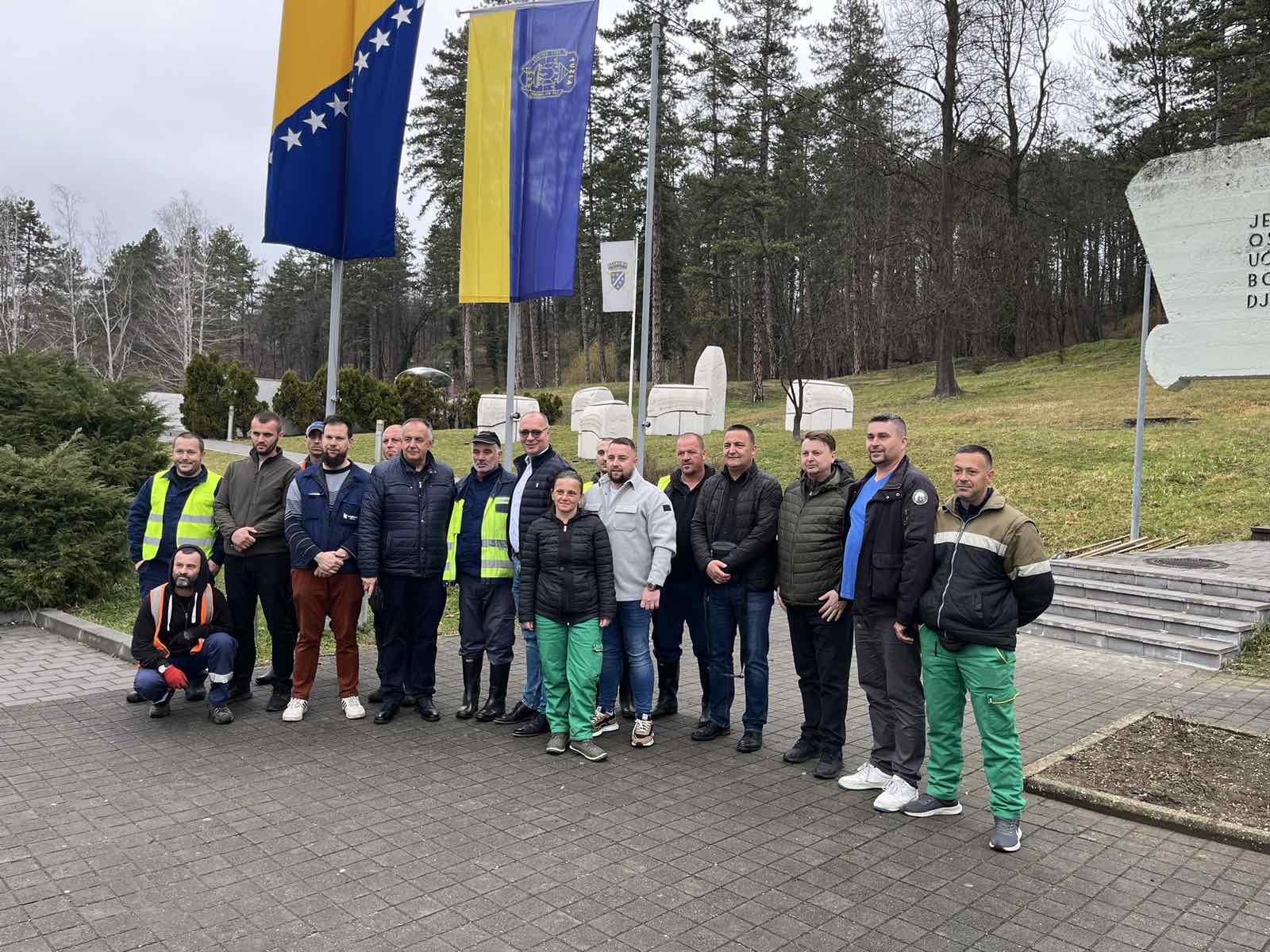 Pripreme za obilježavanje Dana nezavisnosti: Gradonačelnik Lugavić sa saradnicima obišao kompleks Slana Banja