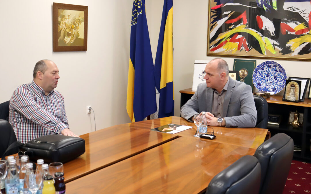 Gradonačelnik Tuzle primio predsjednika Sportskog ribolovnog društva iz Tuzle