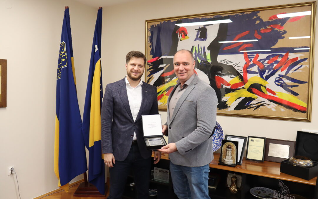 Gradonačelnik Tuzle i načelnik Općine Stari Grad Sarajevo razgovarali o unapređenju rada lokalne samouprave