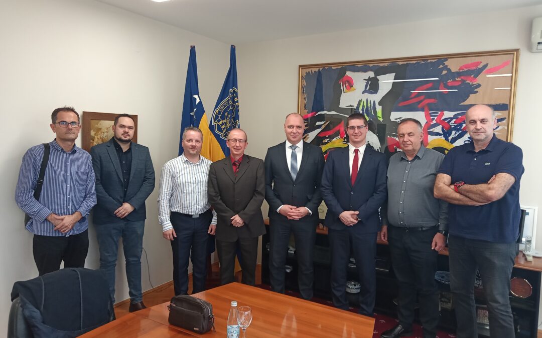Gradonačelnik Lugavić razgovarao s delegacijom BH Telecoma o budućoj saradnji