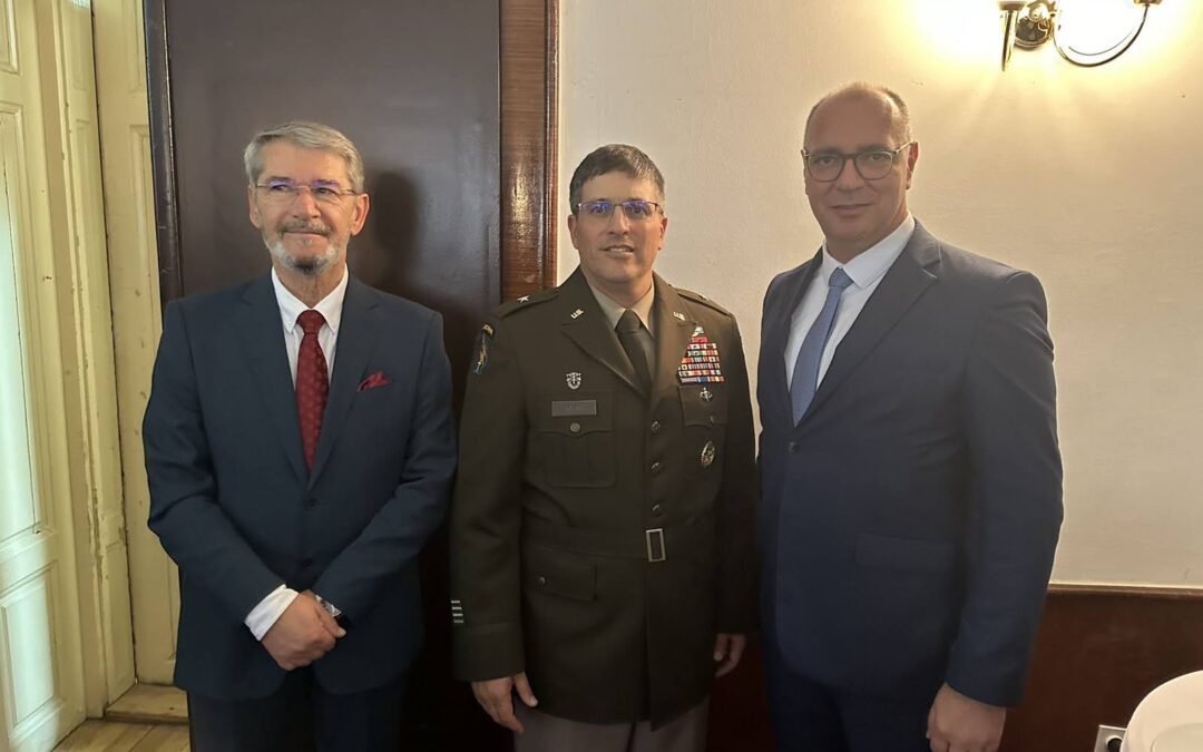 Gradonačelnik Lugavić prisustvovao ceremoniji primopredaje komandne dužnosti NATO štaba Sarajevo