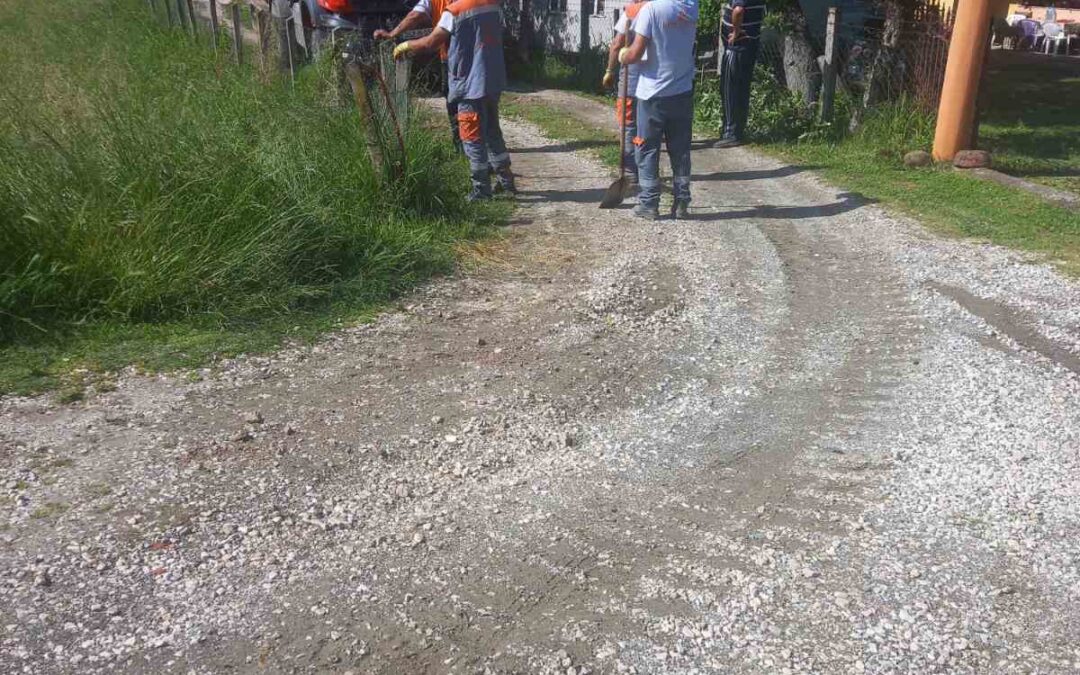 U toku radovi na sanaciji puta u zaseoku Vakuf II u Mjesnoj zajednici Donja Obodnica