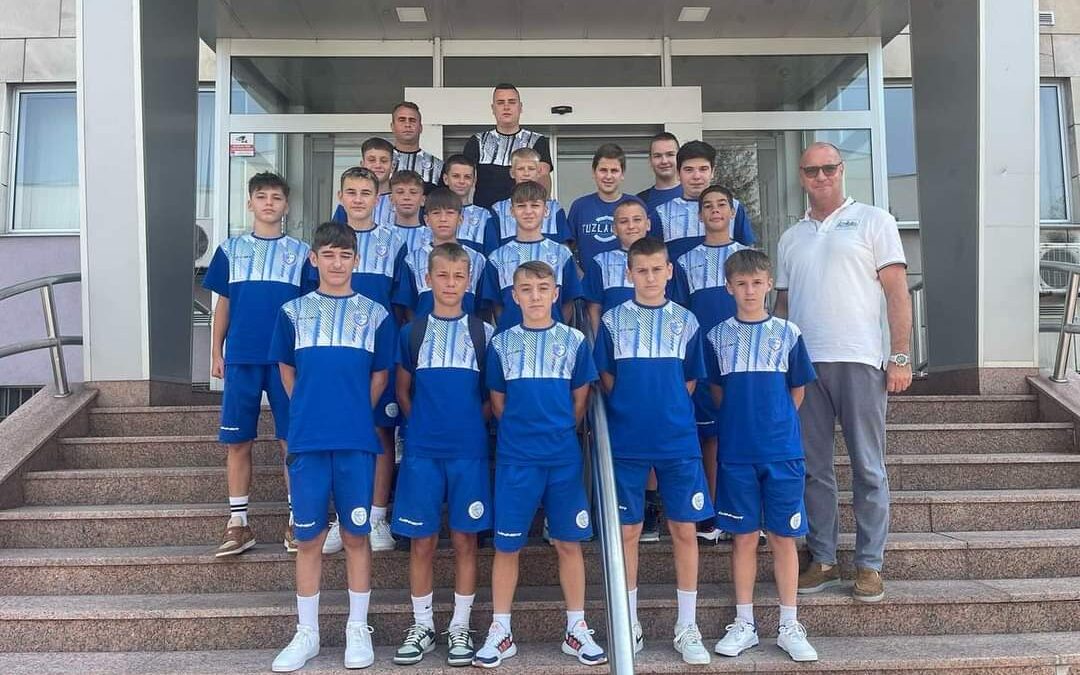 Gradonačelnik Lugavić upriličio prijem za mlađe pionire FK Tuzla City, prvake Federacije BiH u nogometu