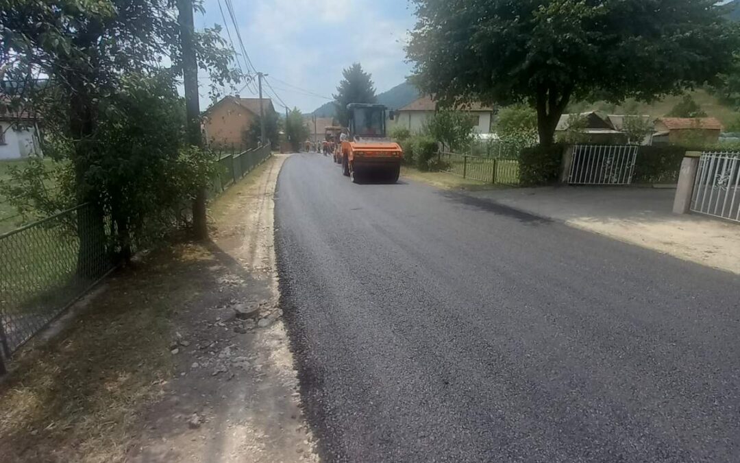 Završeno asfaltiranje puta u MZ Grabovica