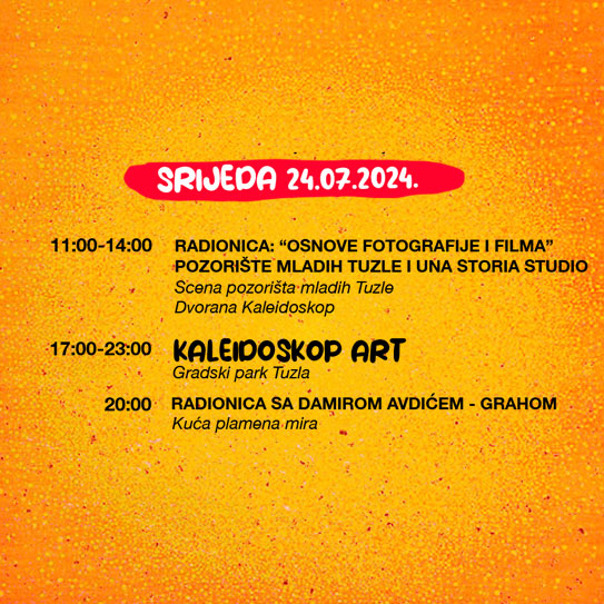 Drugi dan 14. Kaleidoskop festivala